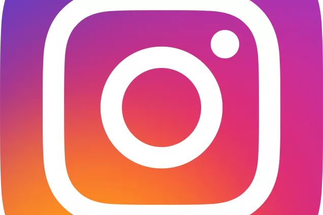 The logotype of Instagram.