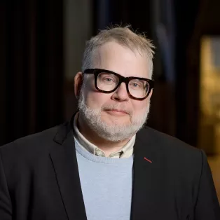 Porträtt av Patrik Andersson. Foto.